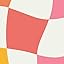 Orange Pink Checkered