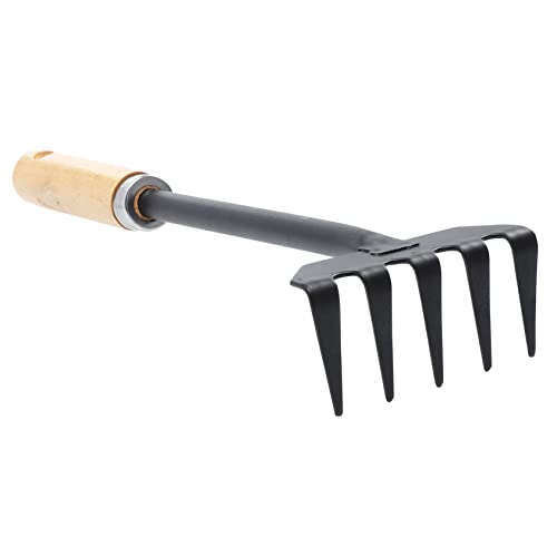 POPETPOP Lensemble Doutils De Jardin Comprend Un Mini Râteau À Gazon pour Les Petits Espaces Et Facile À Ranger