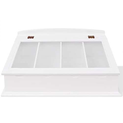Range-couverts baroque en verre et MDF pour protéger de la poussière - 2