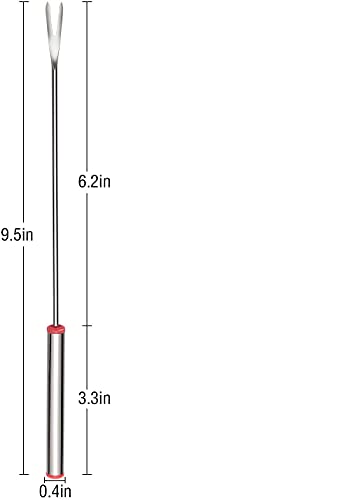 Forchette per fonduta in acciaio