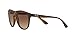 Ray-Ban Men's RB4170 Brad Round Sunglasses, Rubberized Havana, 58 mm