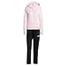 adidas Damen ESSENTIALS LINEAR TRACKSUIT, Clear Pink, M