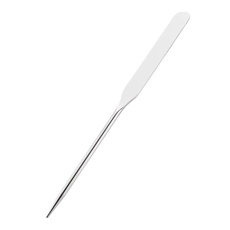 Even Beauty Makeup Spatula Foundation Blending Mixing Stainless Steel