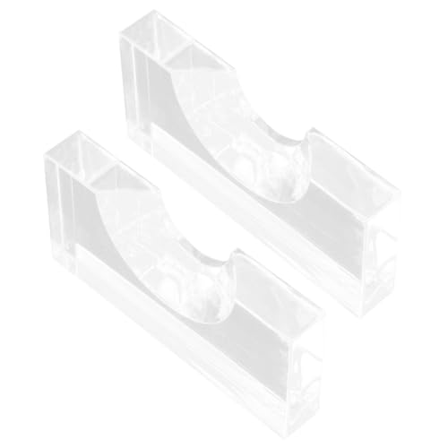 balacoo Snooker Supply 2pcs Acrylic Billiard Markers Ball Holder Sturdy Pool Table Position Markers