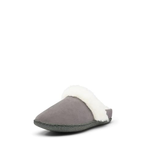 SOREL Women's Nakiska Slide ll Slipper - Quarry, Grill - 9