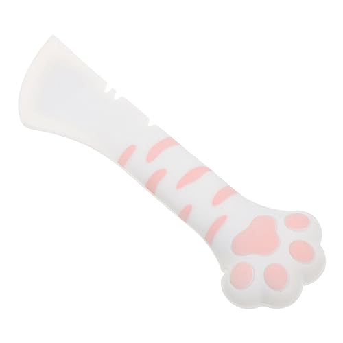 DEARMAMY キャットフードスプーン 手動缶切り 蓋リフター シリコン製 小型サイズ ペット給餌用 猫 猫好き向け