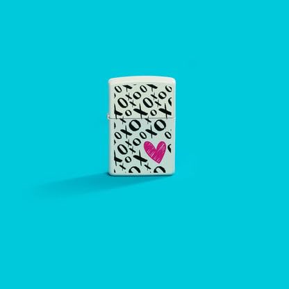 Encendedor Zippo personalizable blanco mate miniatura 4