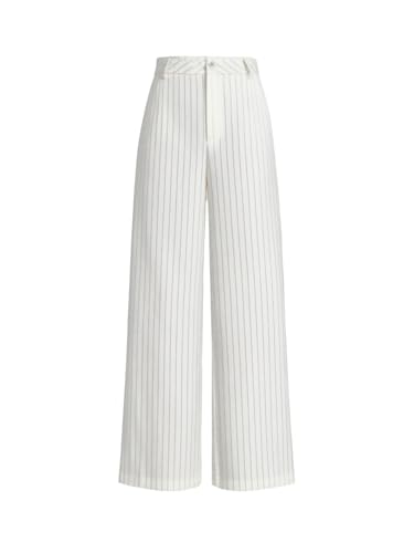 Pantalon de costume fluide SOLY HUX en tissu large anti-plis