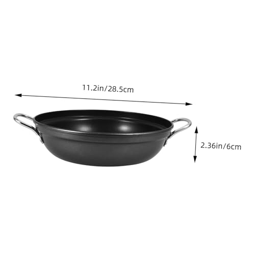 Wok para cocinar COLLBATH resistente al calor con mango miniatura 2
