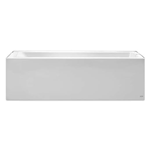 American Standard 2946202.011 Studio Integral Apron Bathtub Left Drain 60 in. x 32 in. in Arctic White