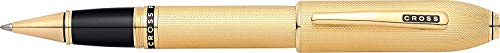 CROSS Peerless 125 Refillable Twist-Action 23 Carat Heavy Gold Plated Rollerball Pen - Gold
