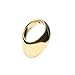 Vermil Lantern Brass Thumb Ring (20x23 mm)