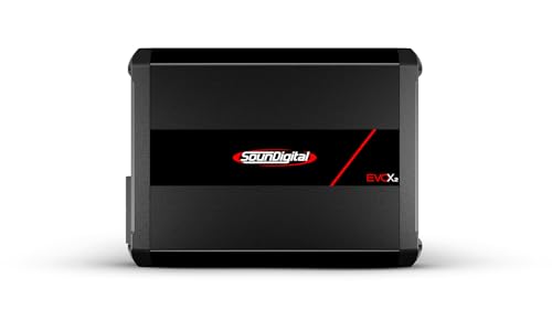 Soundigital EVOX2 5000.1 5000 Watt RMS 1 Ohm Amplifier (Renewed)