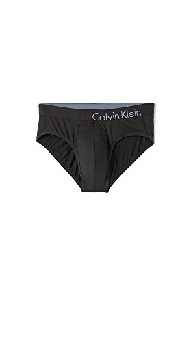 Calvin Klein Men's Bold Micro Hip Brief, Black, Medium