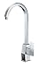 ALFI brand AB3470-PC Polished Chrome Gooseneck Single Hole Bathroom Faucet