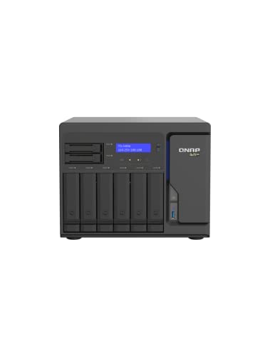 Image of QNAP TS-h886 8 Bay Enterprise NAS with Intel Xeon D-1622 CPU and Four 2.5GbE Ports