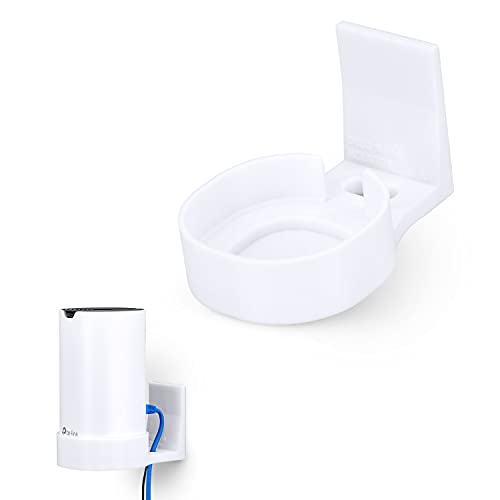 Support mural pour TP Link M4 S4 Brainwavz blanc sans perçage