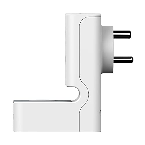 Image of Cona Standy Multiplug 3 +1 - (White) - (Material -PC) - Unit 2 Nos