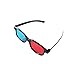 Red-Blue 3D Glasses, 3D Viewing Glasses For Viewing 3D Movies/Games And Pictures In Red-Blue Formats, Compatible With Ordinary Computer Monitors/TVs/Projectors Etc - Home Theater Glasses 4pcs
