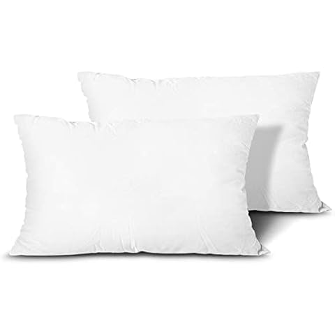 Auronna Pillows 2 Pack, Bounce To Back Hotel Quality Extra Soft Hollowfiber Filling Bed Pillows For Side, Stomach And Back Sleeper, Body Pillows (Plain Pillows) Cover