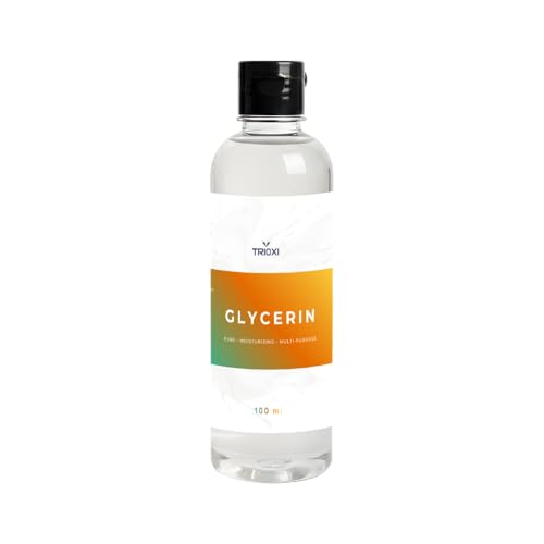 Vegetable Glycerin Pure & Naturally Sourced High Purity Humectant for Skincare Baking Herbal Extractions & DIY Crafts (100ml)