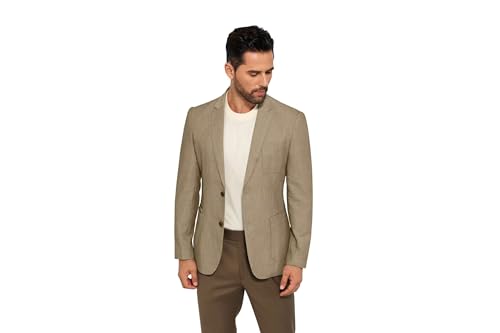 Mens Casual Blazer Slim Fit Suit Two Button Blazer Jacket Lightweight Knit Sport Coat