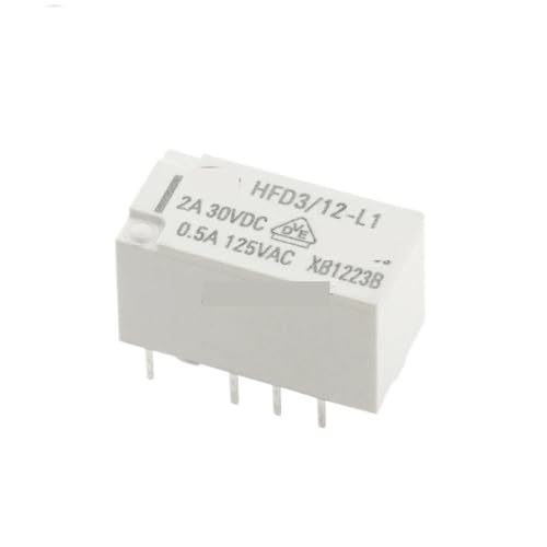 Relé HFD3-12-L1 para automatizar la iluminación y domótica del hogar inteligente