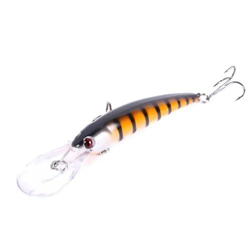 Leurre Milo de type crayon coulant pour pêche de surface et profondeur en eau douce