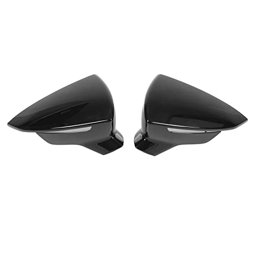 KIMISS Coppia Coprispecchietti Retrovisori In ABS Per Seat Leon Mk3 5F, Cupra, Arona - Modanatura Esterna Sostitutiva - 2