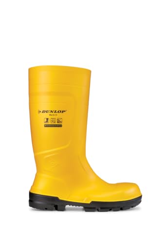 Kalosze bezpieczne robocze Dunlop Work-it Full Safety S5 żółte - rozmiar 49
