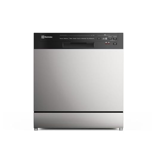 Lava-Louças Electrolux 8 Serviços Inox com Programa Lava e Seca 50min 127v LS08E