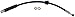 Dorman H620271 Brake Hydraulic Hose Compatible with Select Daewoo Models