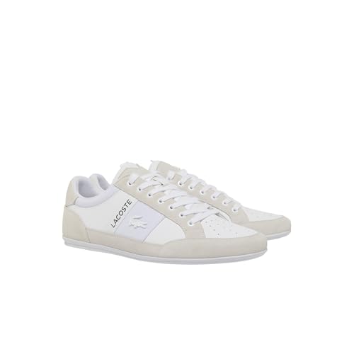 Lacoste Tênis masculino Chaymon, Branco, 40