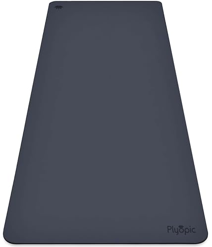 Plyopic Ultra-Grip Pro - Esterilla de yoga - Rendimiento extremadamente antideslizante - Agarre seco y agarre en húmedo - Línea de alineación - Cómoda y resistente al sudor - Para yoga, pilates