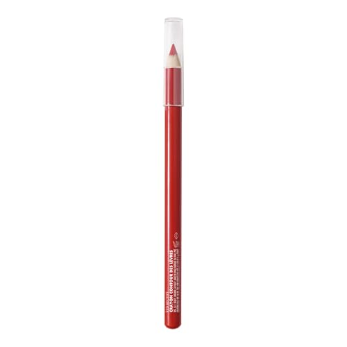e.l.f. Cream Glide Lip Liner, Highly-Pigmented Pencil For Shaping & Sculpting Lips, Semi-Matte Finish, Vegan & Cruelty-Free, Red Receipt