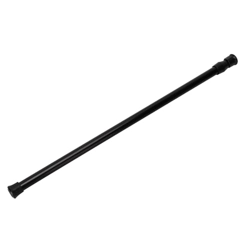 Adjustable Size Window Curtain Rail Telescopic Spring Tension Rod For Blackout Curtain Rod Shoe Rack Bottle Holder Organizing Dividers Cabinet Shelves(55-90 diameter)