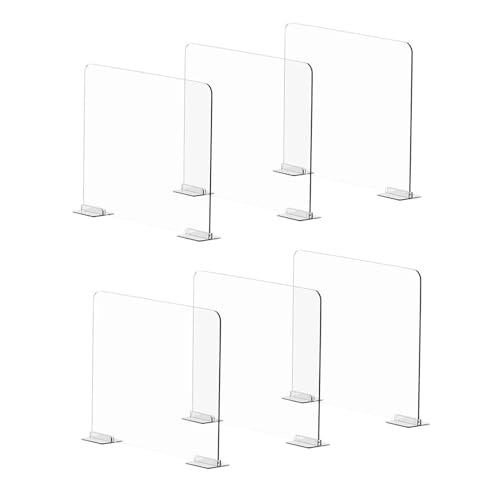 Divisor de estante para libros, divisor de estante para sombreros, separadores organizadores de armario, separadores de estantes transparentes, separadores de estantes ajustables, divisor de