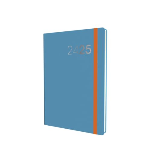 Collins Legacy Mid Year Diary Planner A6 Week to View Academic Year 2024-25 - Blue - Weekly Mid Year Journal for Students, Teachers and Academics - CL63M.60-2425 - August 2024 to August 2025