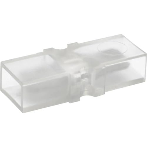 Klauke 80012 Flachsteckverbinder Steckbreite: 6.30mm Steckdicke: 0.80mm 180° Vollisoliert Transpare