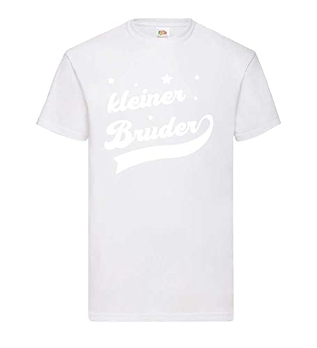 T-shirt pour homme Petit Bruder blanc 3XL idéal en été