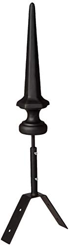 Dalvento 106Bmx Kyoto Mini Finial, Matte Black #TOP6