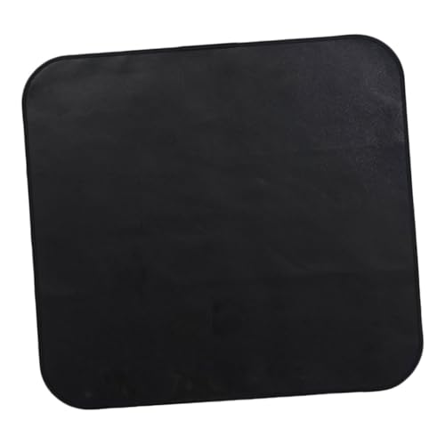 SUPVOX 1Pc Portable Fire Resistance Blanket Black Dual Sided Fireproof Insulation for Barbecue Camping and Kitchen Use Lightweight Durable Practical Fire Suppression