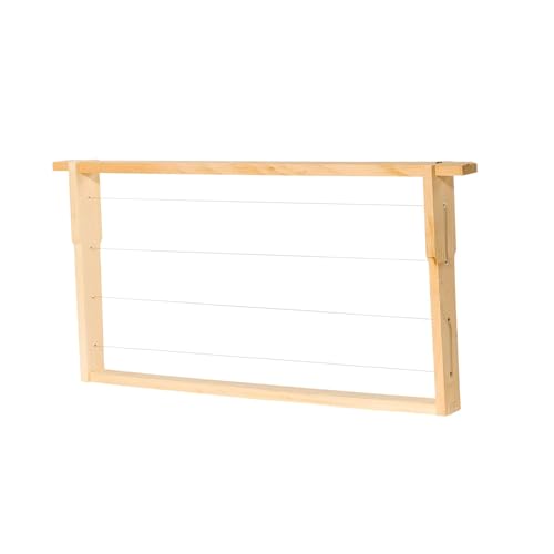 20x Zander Rähmchen Hoffmann-Seiten aus LINDEN fertig montiert waagerechte Drahtung, Europa- Qualität, mit Edelstahldraht und Messingösen, geleimt und getackert 477 x 220 mm