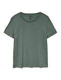 Biologique Vero Moda Femme Chemise Vmpaula S/S T-shirt Noos, Laurel Wreath, S