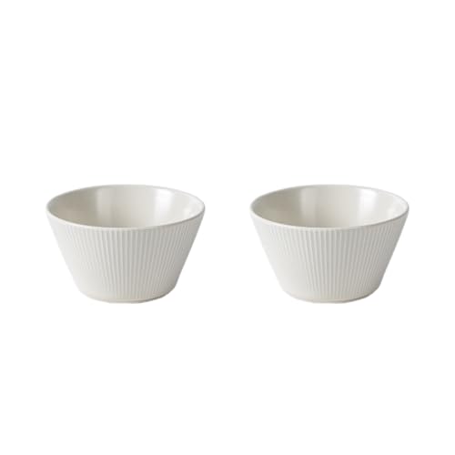 Image of Generic Simple ceramic bowls, rice bowls, rice bowls, dessert bowls, dish bowls, etc., suitable for household use, restaurants, hotels, etc (2, White)