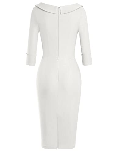 Image of MUXXN Women's Classic Vintage Sweetheart Neckline Cocktail Prom Tea Dress