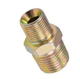 SANAVYA Brass Pipe Fitting Hex Nipple |Reducing Pipe Fitting | Reducer Hex Nipple | (1