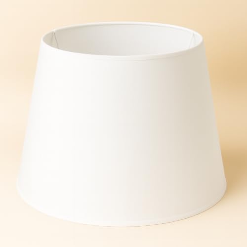 Abat-jour coton blanc 40 cm