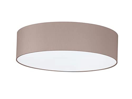 Fischer & Honsel Deckenleuchte 3x E14 max.40W Schirm Chintz cappuc, D.45cm, cappuccino, 20029 Fischer & Honsel Deckenleuchte 3x E14 max.40W Schirm Chintz cappuc, D.45cm, cappuccino, 20029