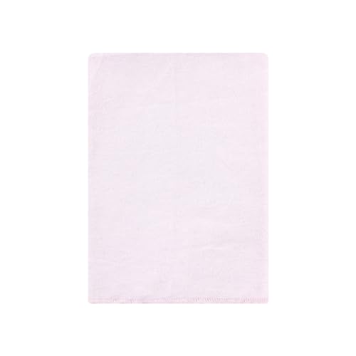 Image of Hudson Baby Unisex Baby Cotton Poly Flannel Burp Cloths Bundle, Purple Dainty Floral, One Size